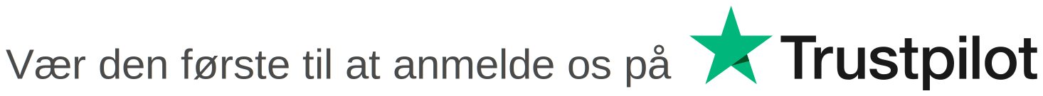 Vær den første til at anmelde os på Trustpilot